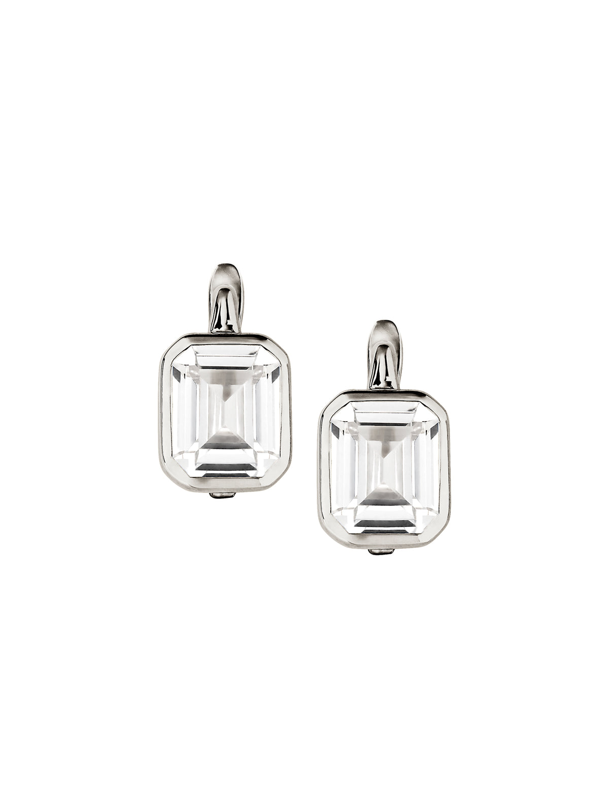 ODETTE EARRINGS IN LAB WHITE SAPPHIRE