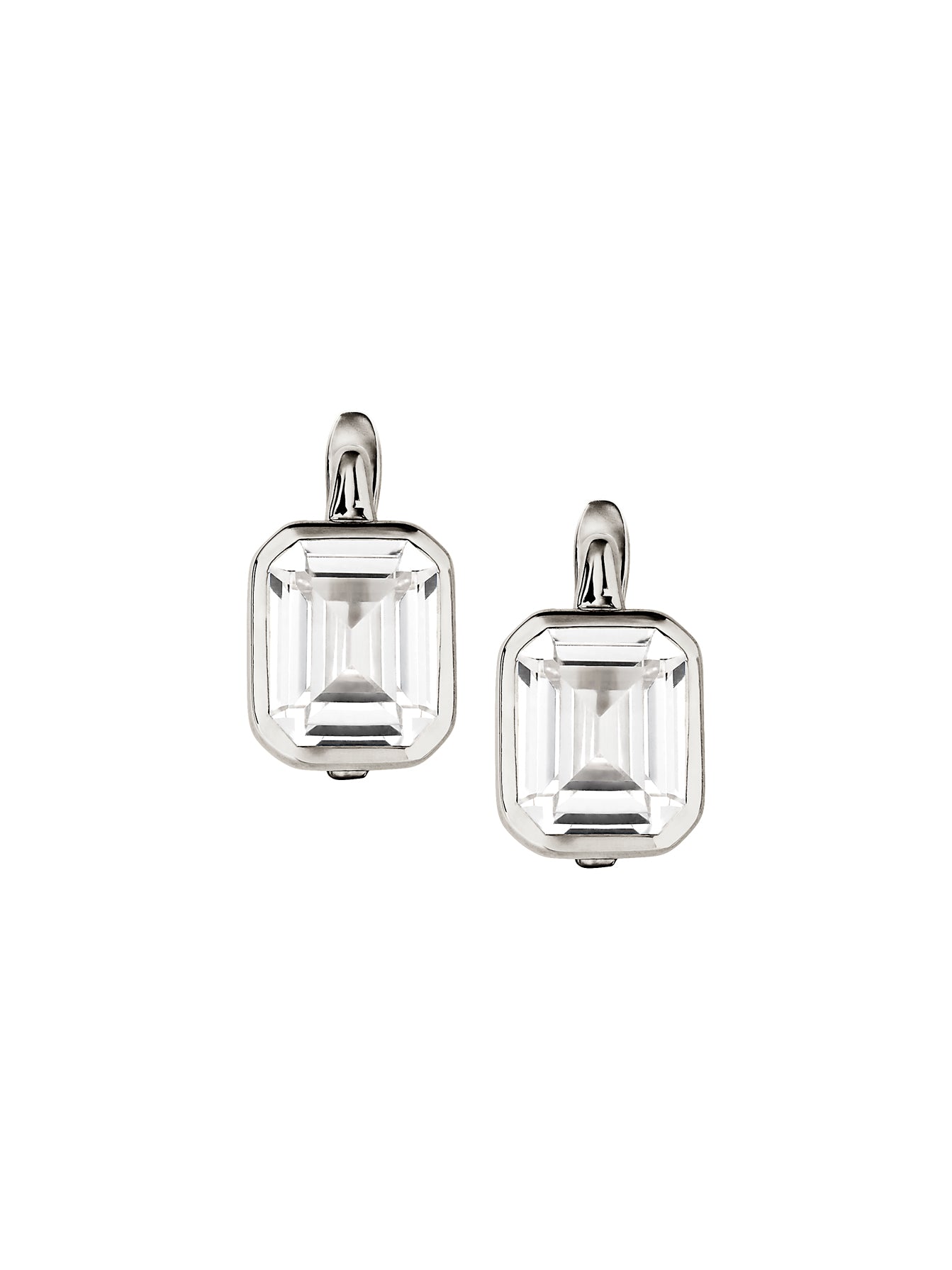 ODETTE EARRINGS IN LAB WHITE SAPPHIRE