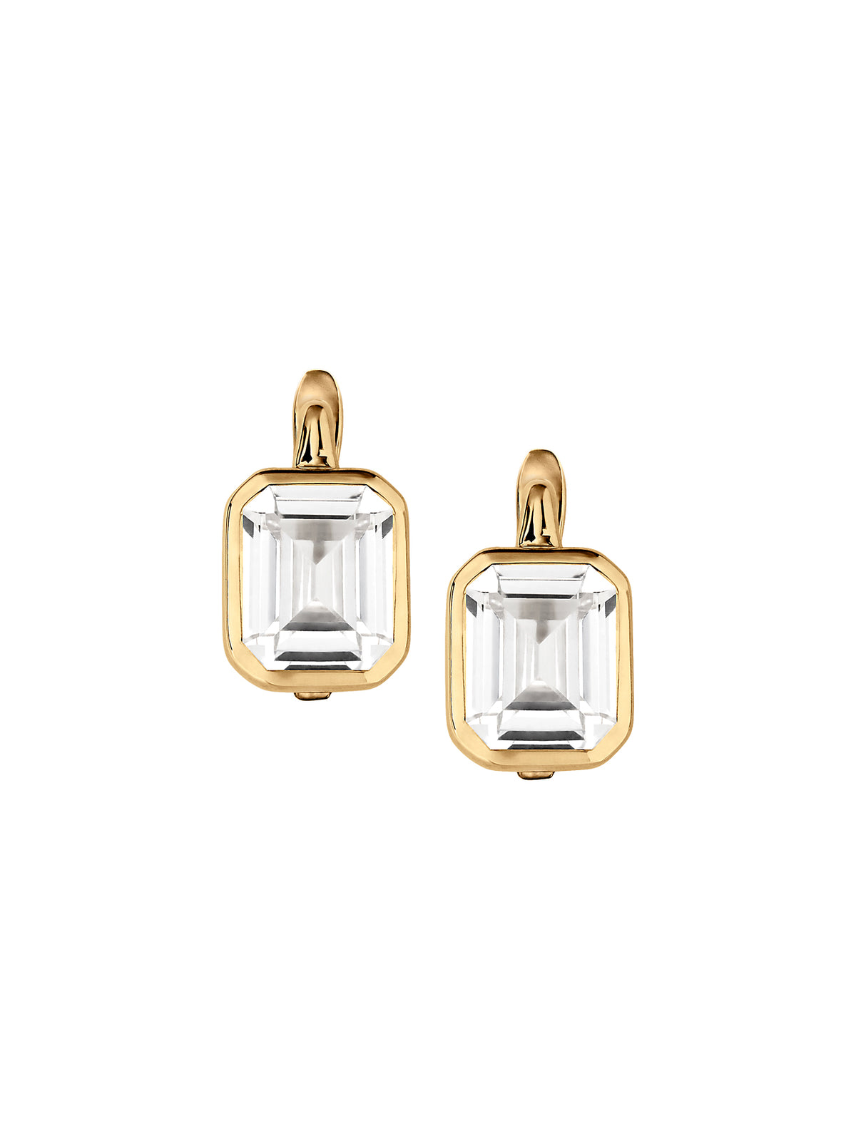ODETTE EARRINGS IN LAB WHITE SAPPHIRE