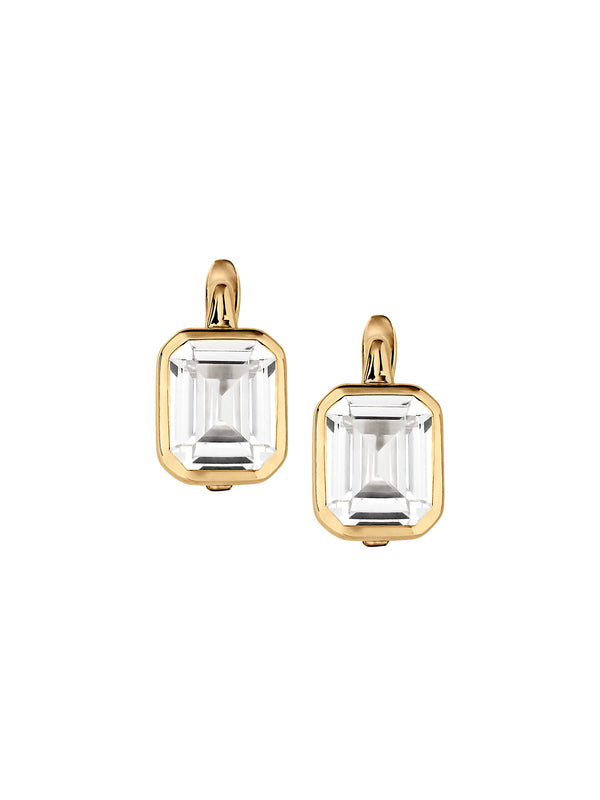 ODETTE EARRINGS IN LAB WHITE SAPPHIRE