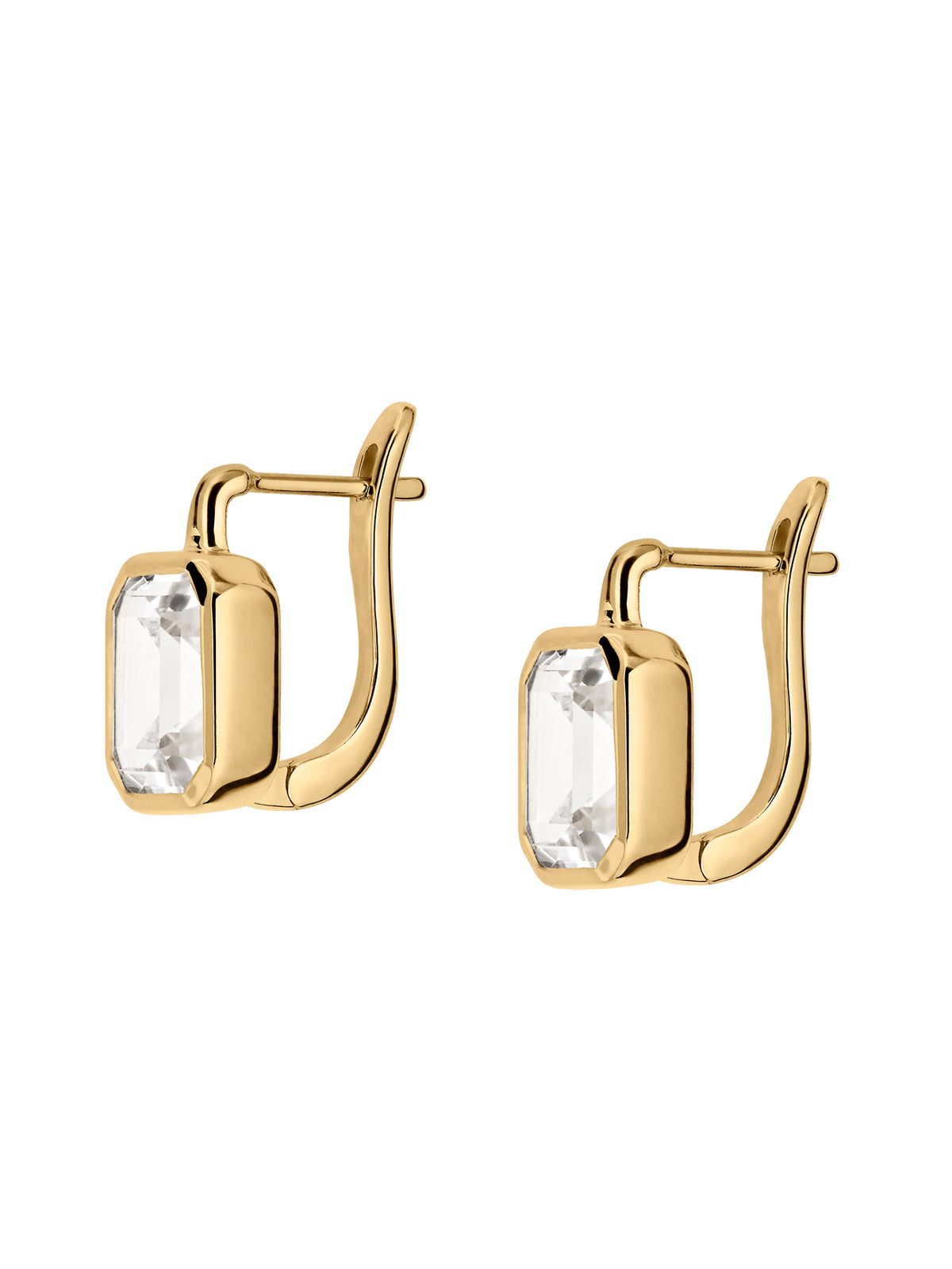 ODETTE EARRINGS IN LAB WHITE SAPPHIRE