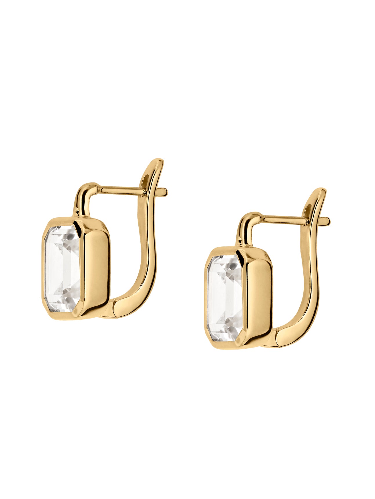 ODETTE EARRINGS IN LAB WHITE SAPPHIRE