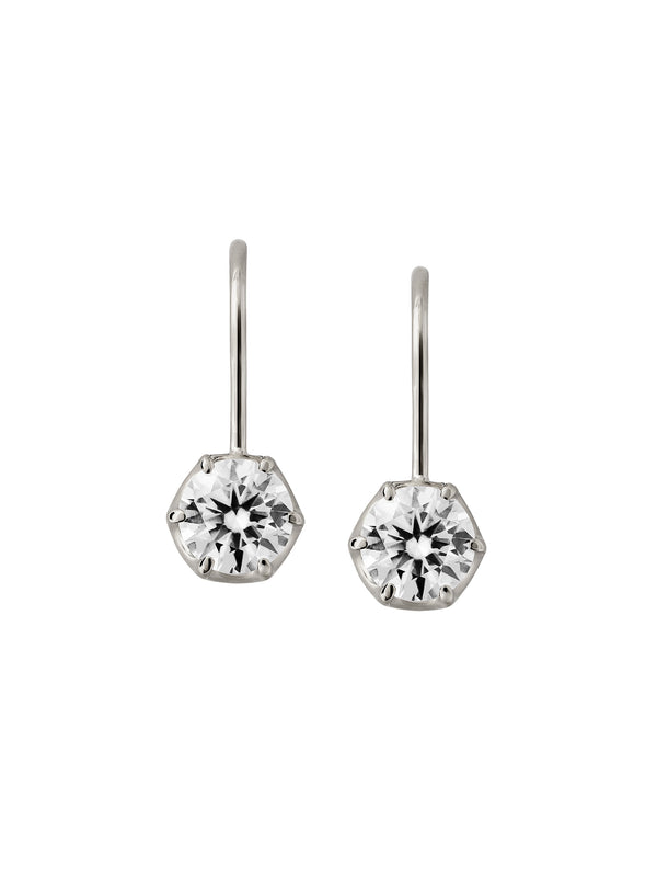 CECILIA EARRINGS IN MOISSANITE