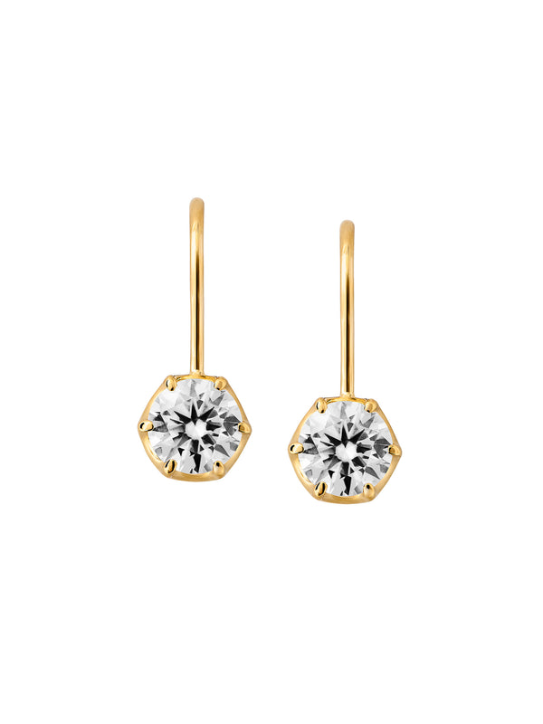 CECILIA EARRINGS IN MOISSANITE