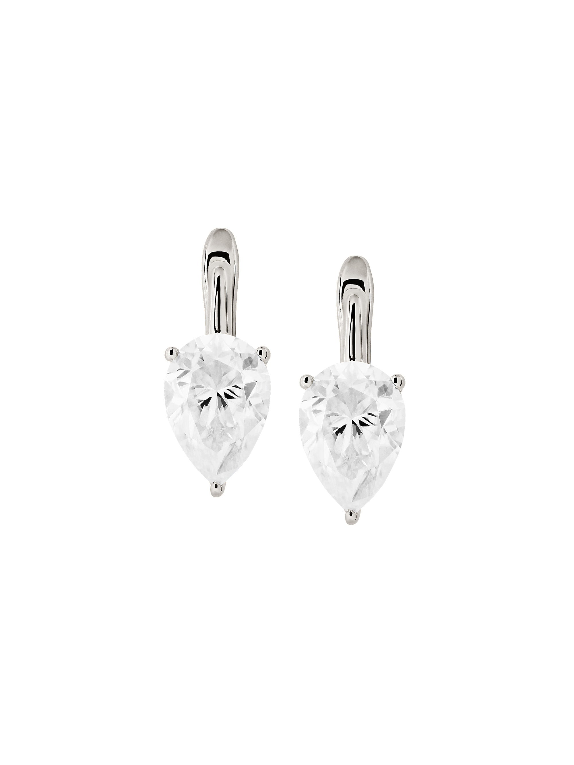 PORTER PEAR-CUT EARRINGS IN MOISSANITE