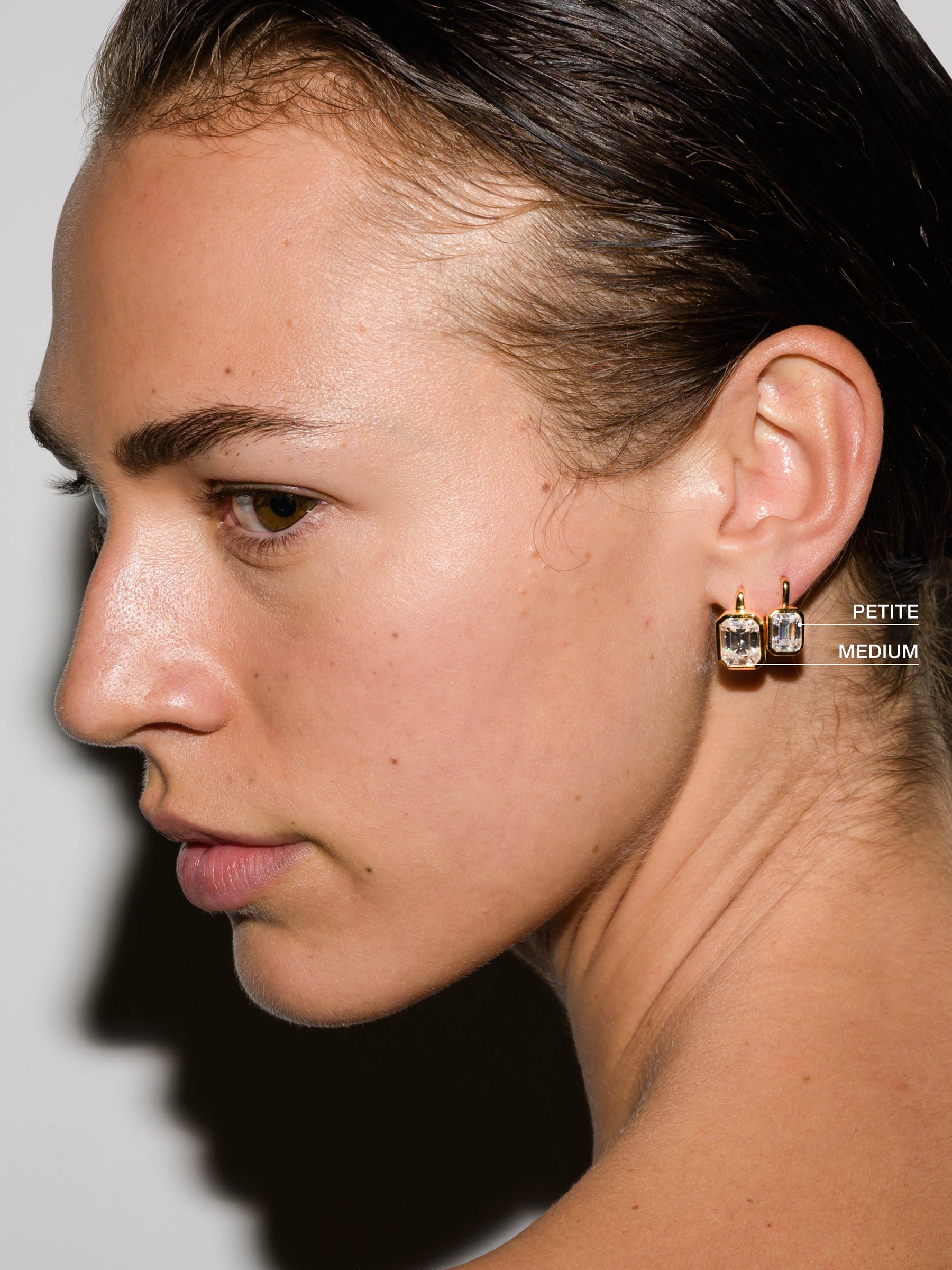 ODETTE EARRINGS IN MOISSANITE