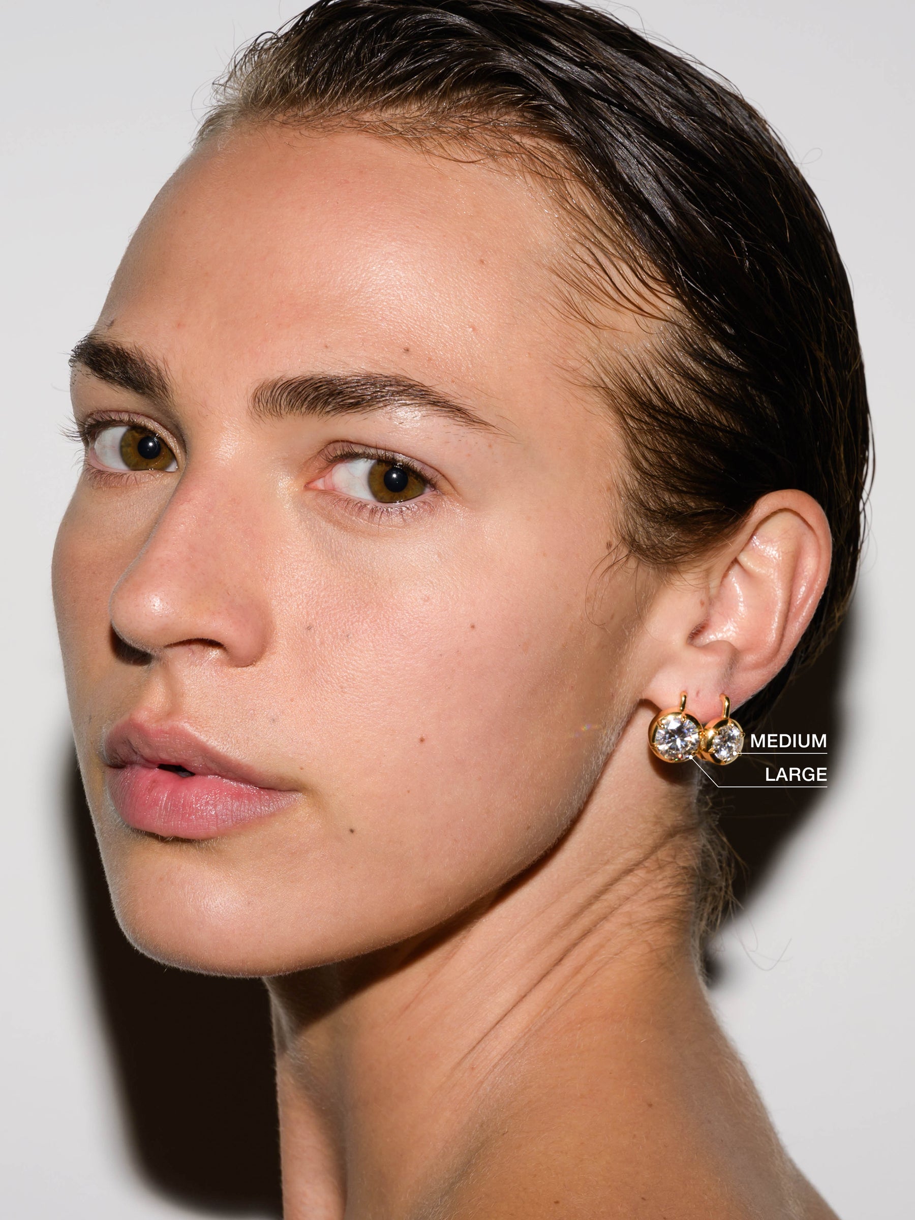 MAXWELL EARRINGS IN MOISSANITE