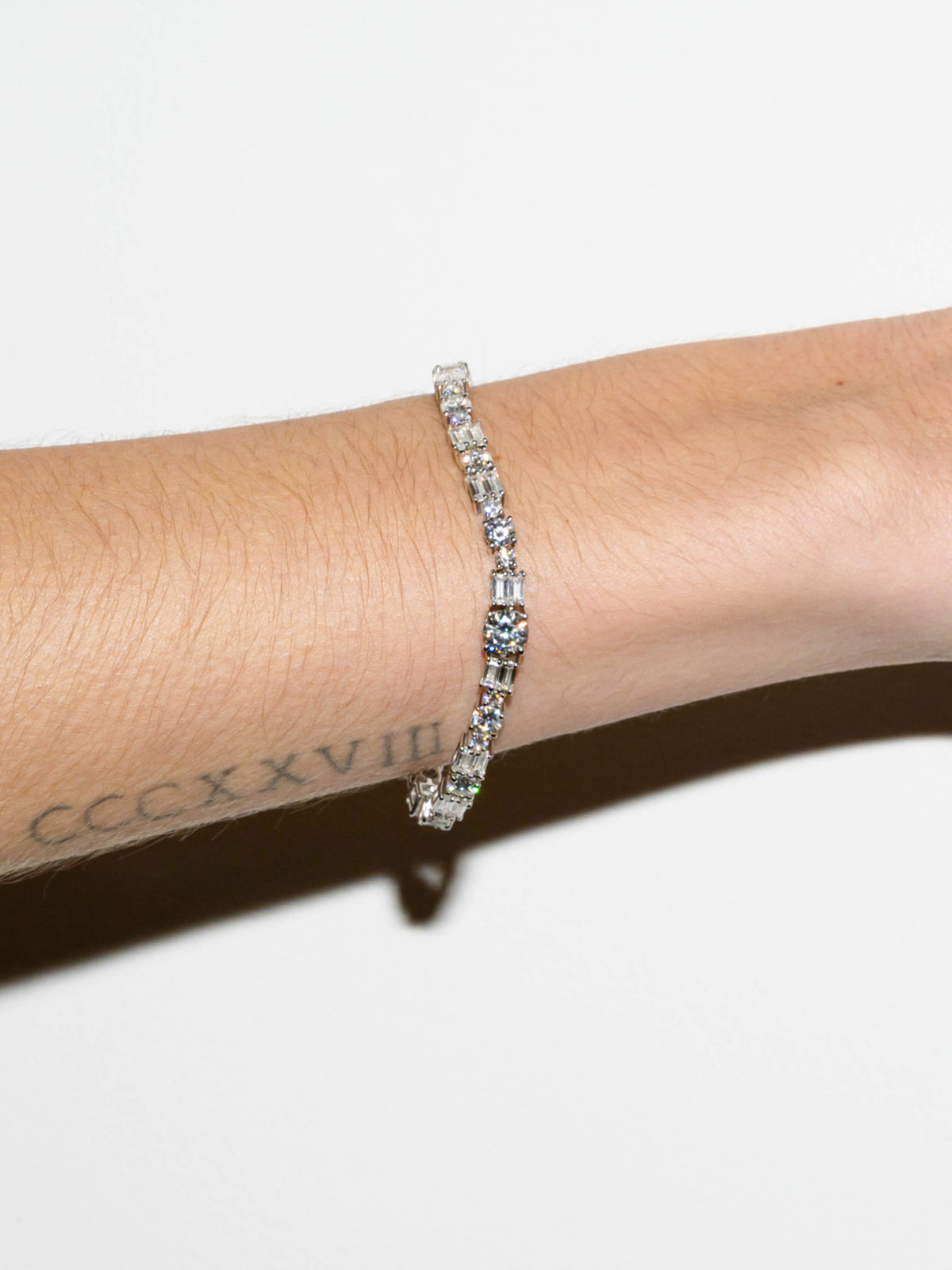 EMME RIVIÈRE BRACELET IN MOISSANITE