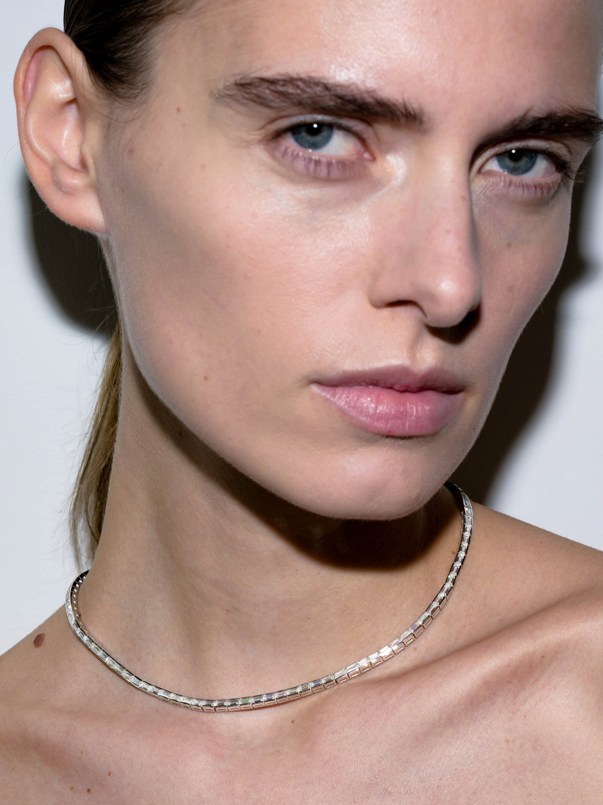 GIO RIVIÈRE NECKLACE IN MOISSANITE