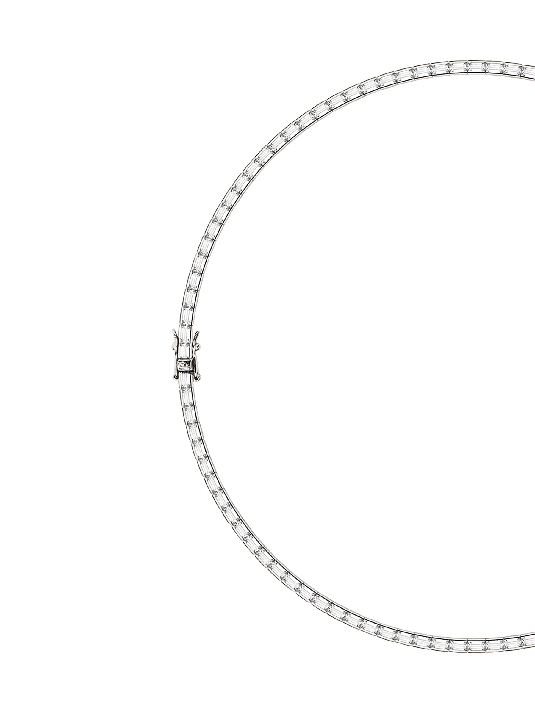 GIO RIVIÈRE NECKLACE IN MOISSANITE