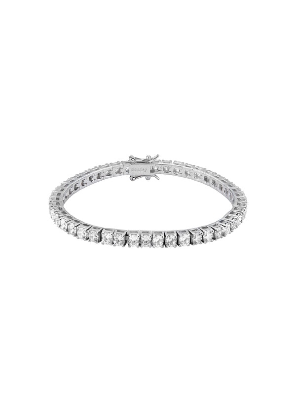 KATE RIVIÈRE BRACELET IN 3.75MM LAB WHITE SAPPHIRE
