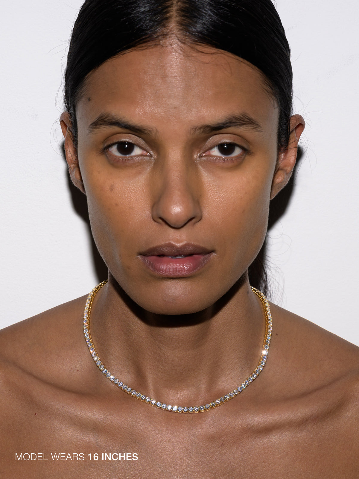 KATE RIVIÈRE NECKLACE IN 3.75MM MOISSANITE