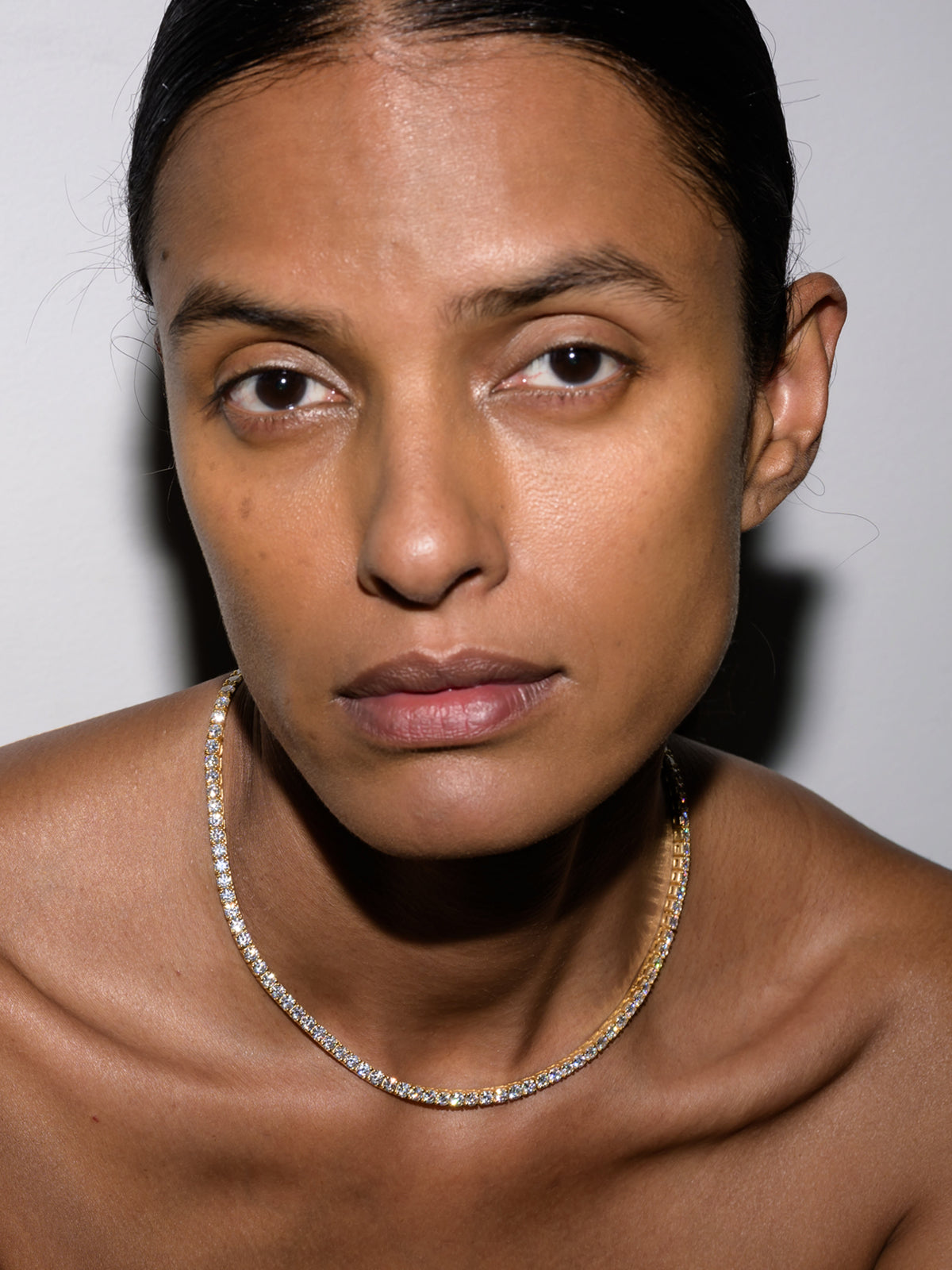 KATE RIVIÈRE NECKLACE IN 3.75MM MOISSANITE