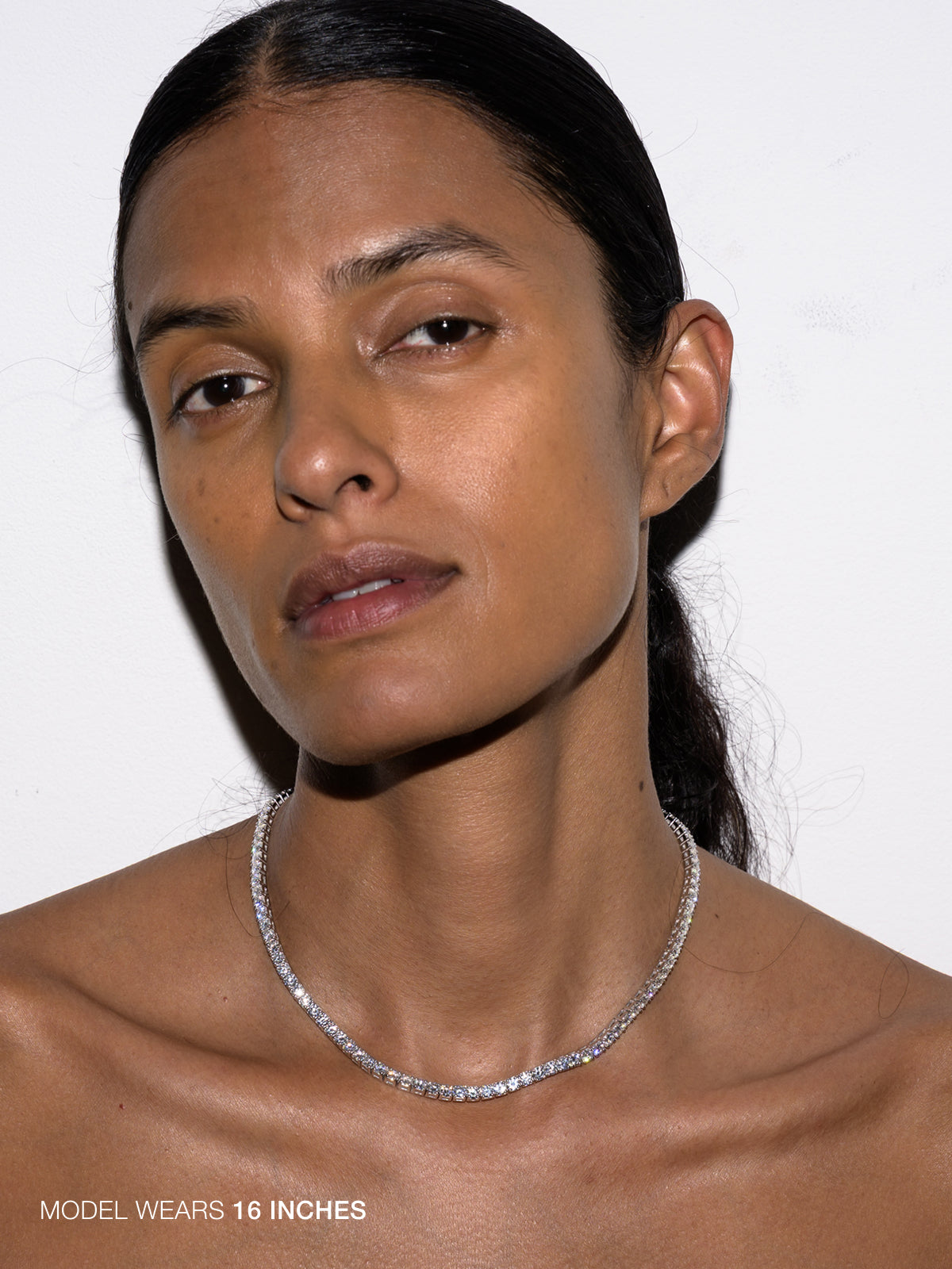 KATE RIVIÈRE NECKLACE IN 3.75MM MOISSANITE