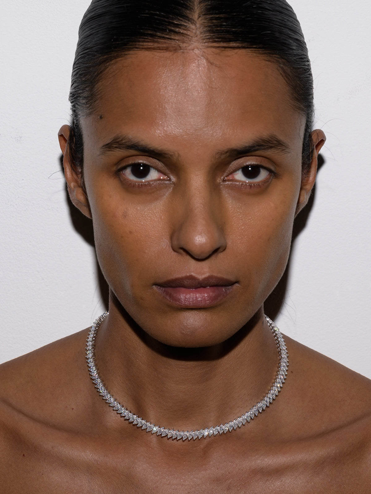 MARQUISE RIVIÈRE NECKLACE IN MOISSANITE