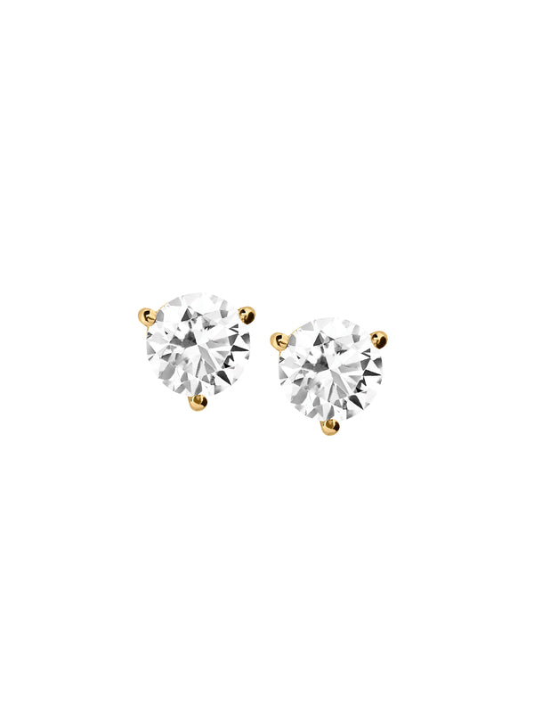 CLASSIC MARTINI STUD EARRINGS IN MOISSANITE