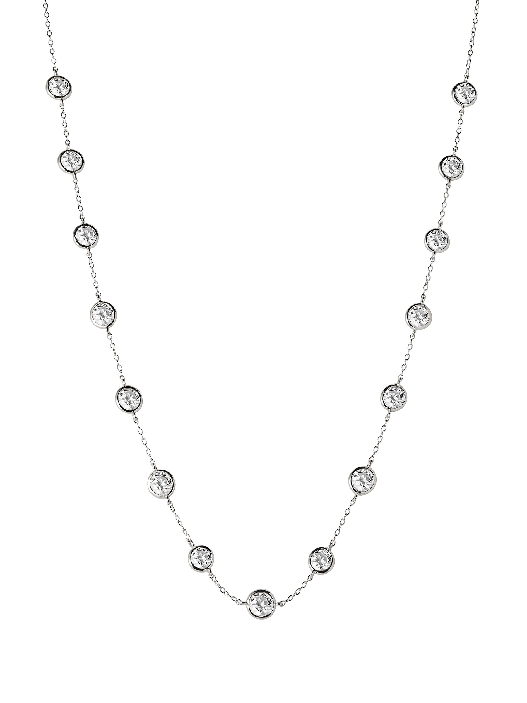 CLEMENCE NECKLACE IN 7.50 CT MOISSANITE