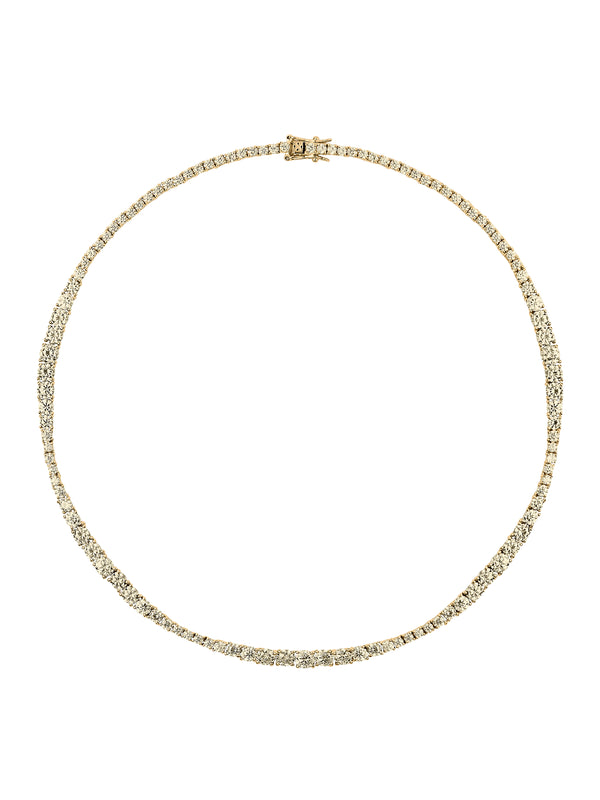 ISADORA RIVIÈRE NECKLACE IN HONEY MOISSANITE