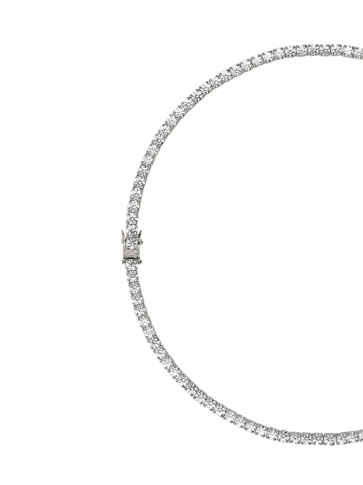 KATE RIVIÈRE NECKLACE IN 3.75MM MOISSANITE