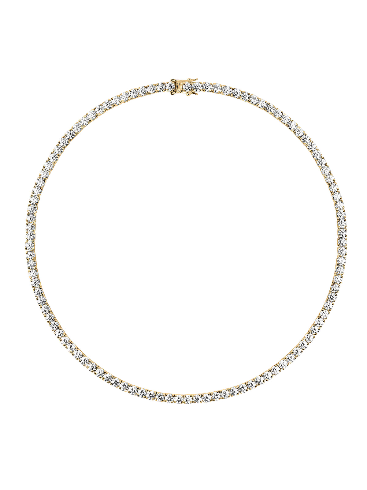 KATE RIVIÈRE NECKLACE IN 3.75MM MOISSANITE
