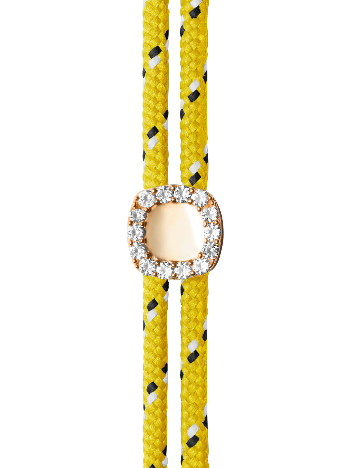 JAMES BEZEL JAUNE PARACORD BRACELET, GOLD