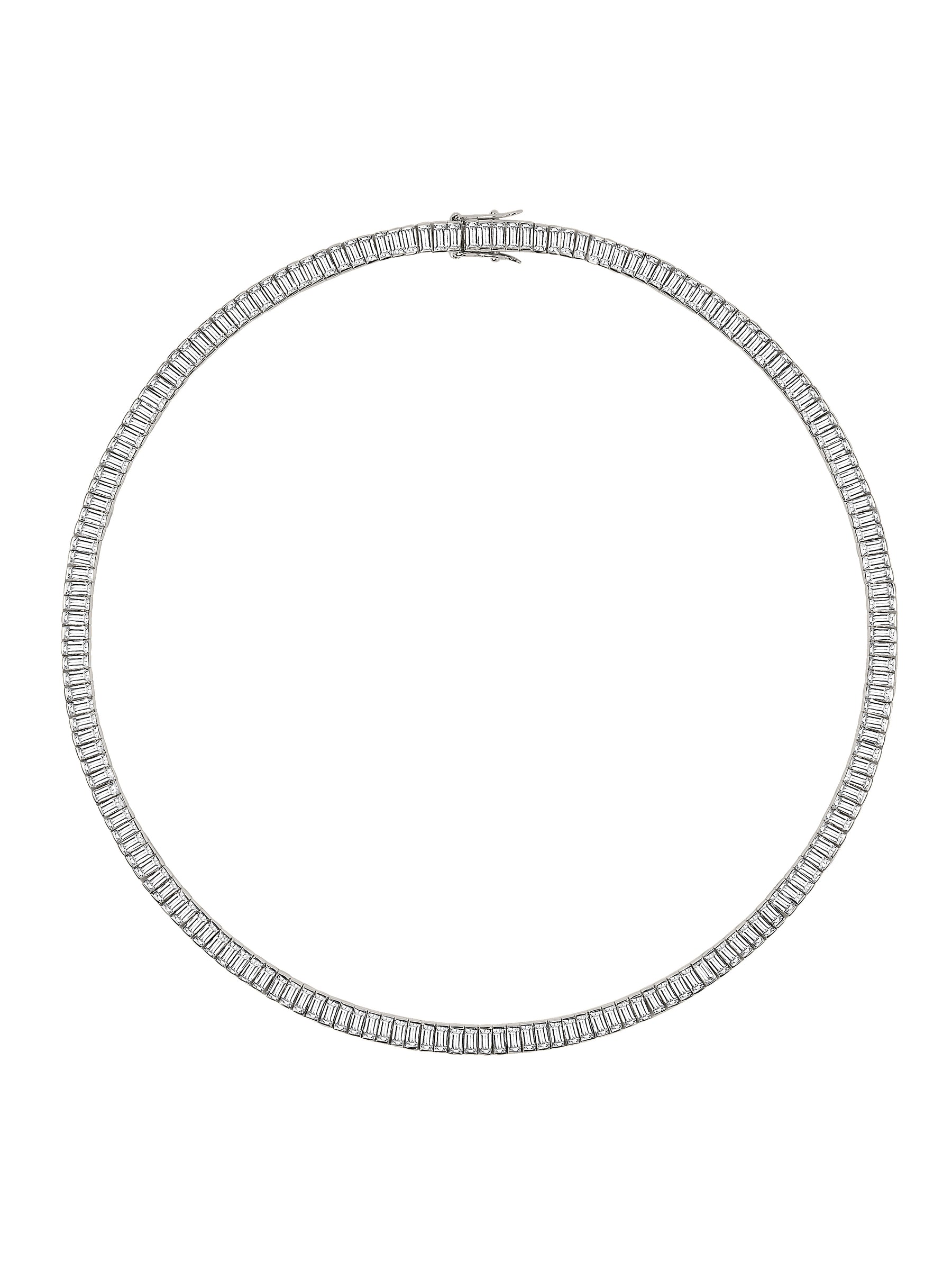 PETITE BESSETTE RIVIÈRE NECKLACE IN MOISSANITE