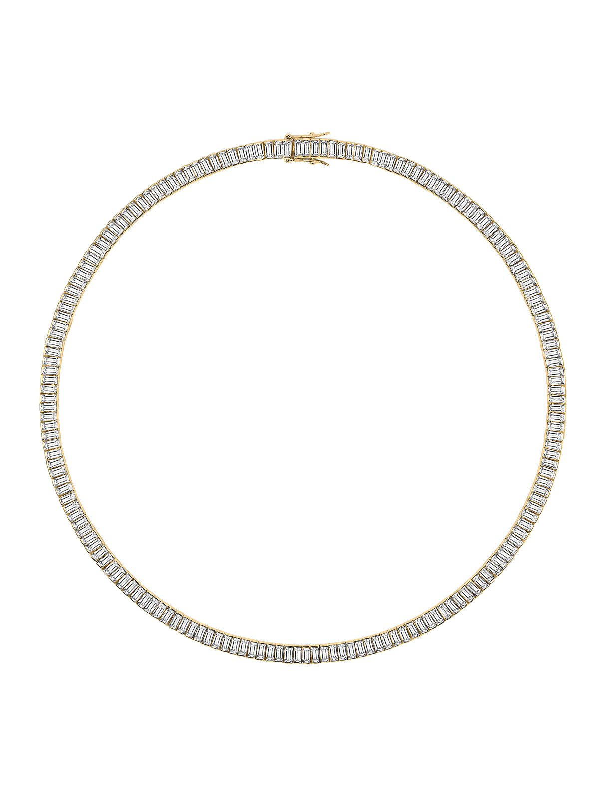 PETITE BESSETTE RIVIÈRE NECKLACE IN MOISSANITE