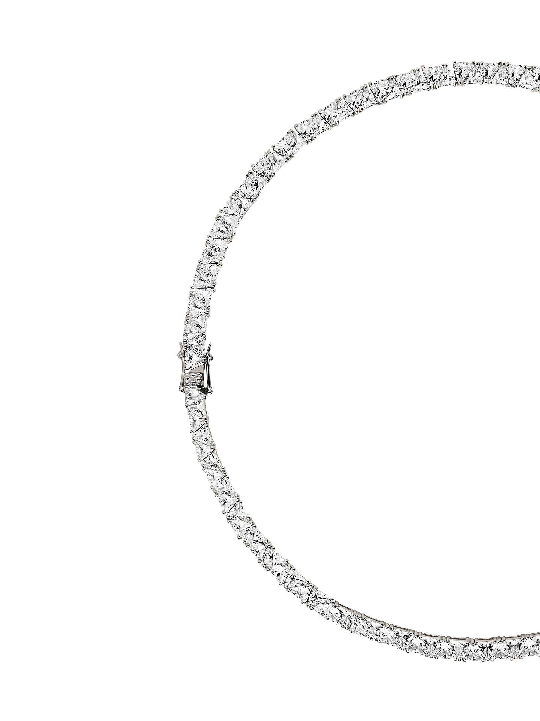 THEODORA RIVIÈRE NECKLACE IN MOISSANITE