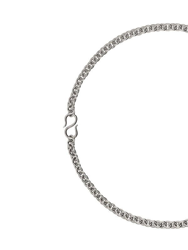 MERRICK PEAR-CUT CHAIN NECKLACE IN LAB DIAMOND
