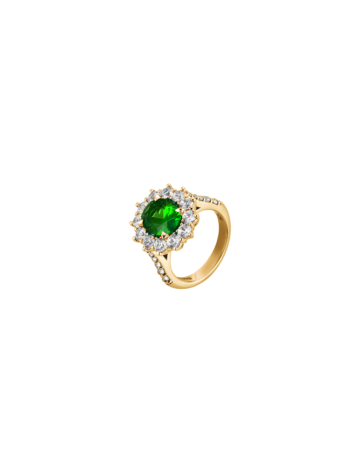 Lab Grown Emerald and Light Green Spinel Rings Dorsey
