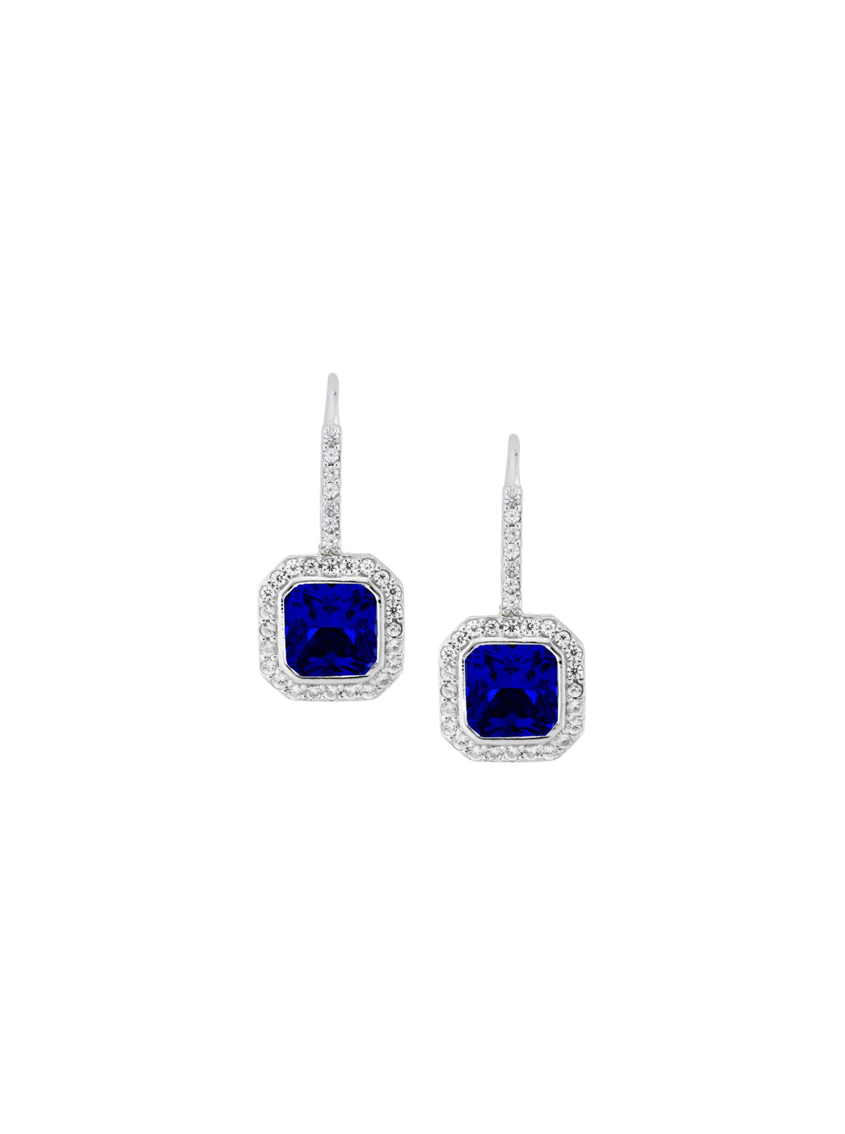 PHILIPPA, LAB BLUE SAPPHIRE DROP EARRINGS