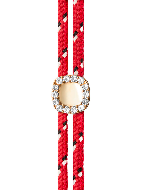 JAMES BEZEL ROUGE PARACORD BRACELET, GOLD