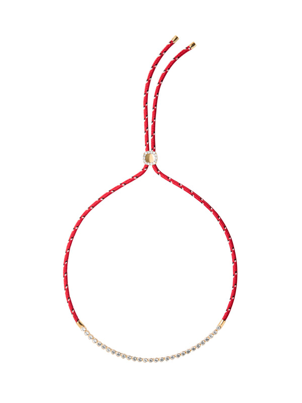 JAMES BEZEL ROUGE PARACORD NECKLACE, GOLD