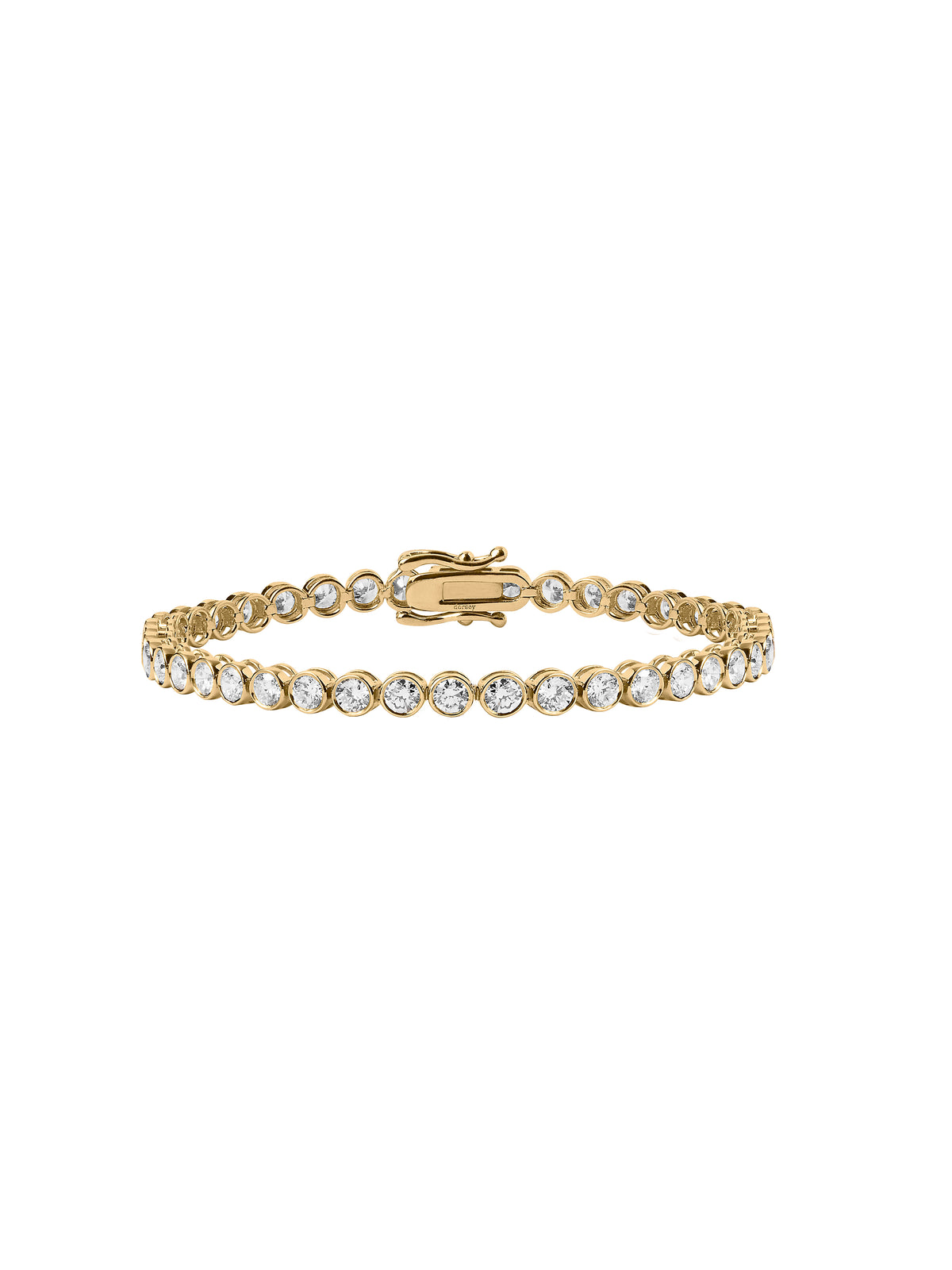 JAMES BEZEL RIVIÈRE BRACELET IN MOISSANITE