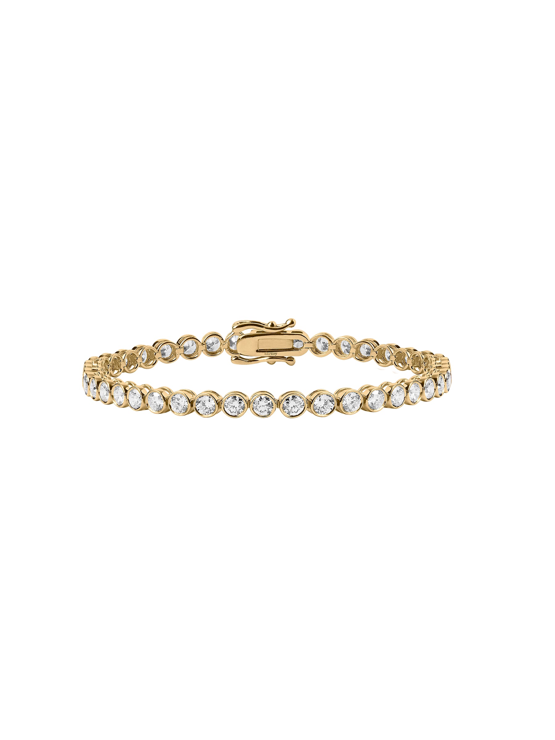 JAMES BEZEL RIVIÈRE BRACELET IN MOISSANITE