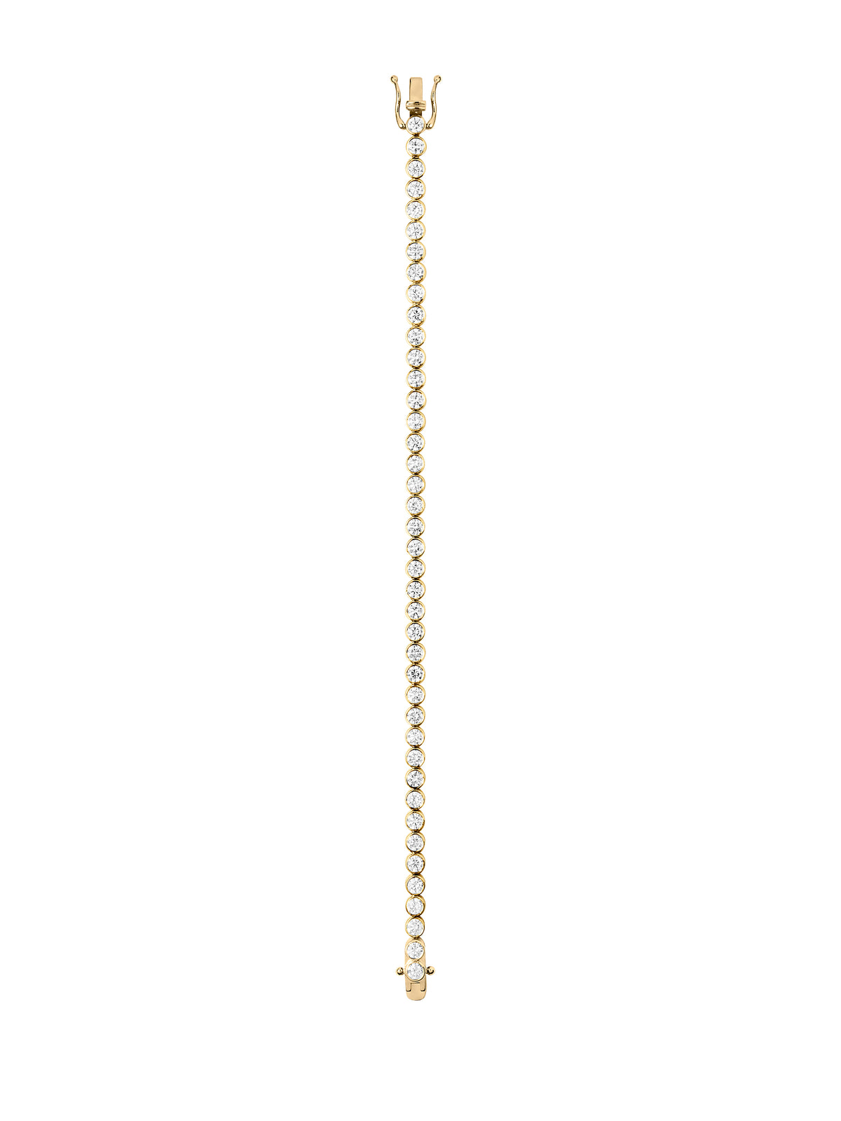 JAMES BEZEL RIVIÈRE BRACELET IN MOISSANITE