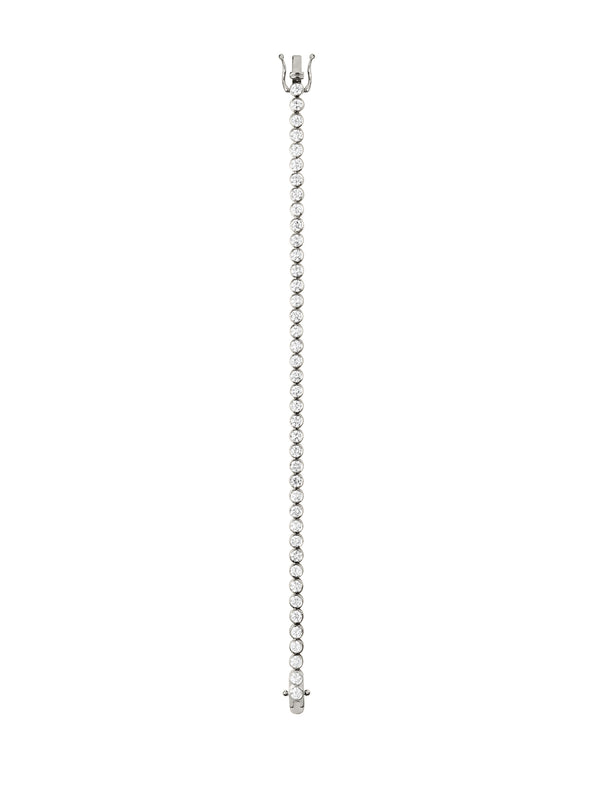 14K JAMES BEZEL RIVIÈRE BRACELET IN LAB DIAMOND