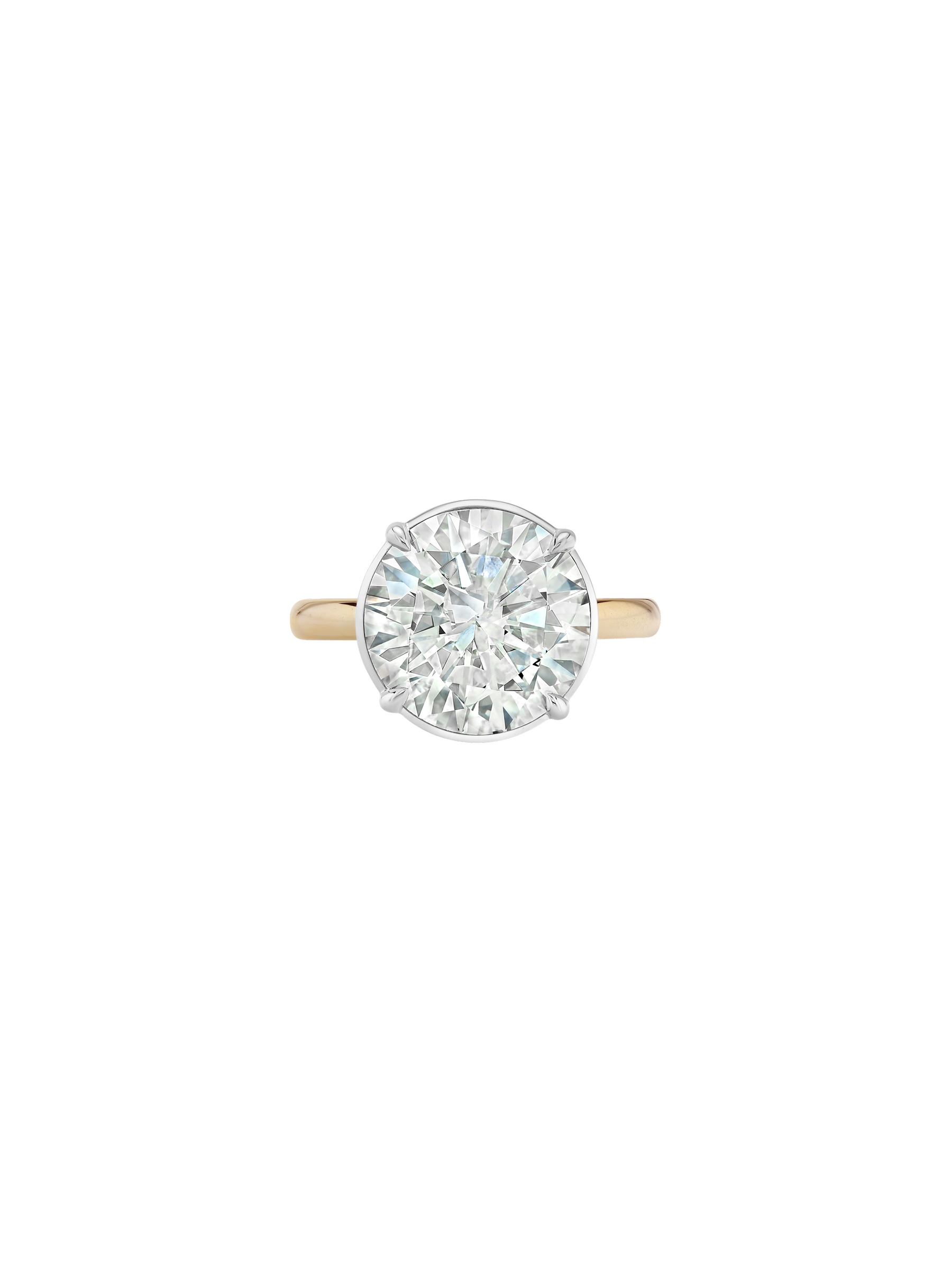 14K ELLIS ROUND-CUT SOLITAIRE RING IN LAB DIAMOND