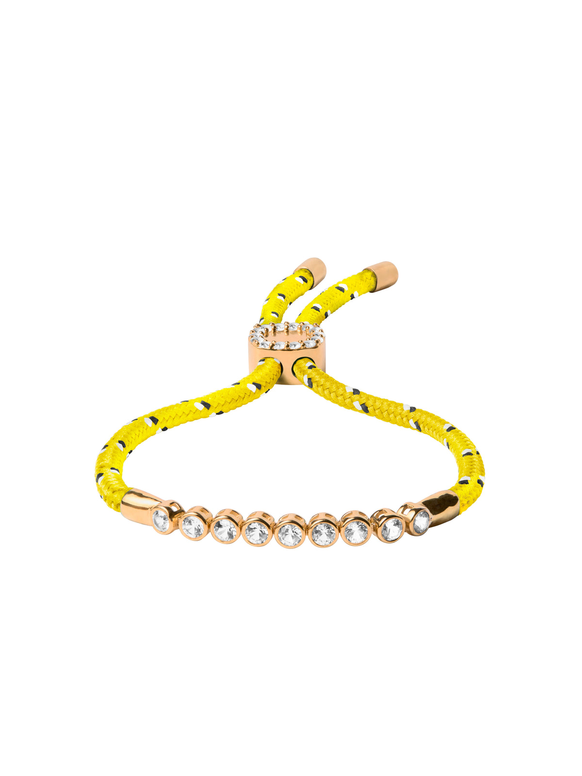 JAMES BEZEL JAUNE PARACORD BRACELET, GOLD