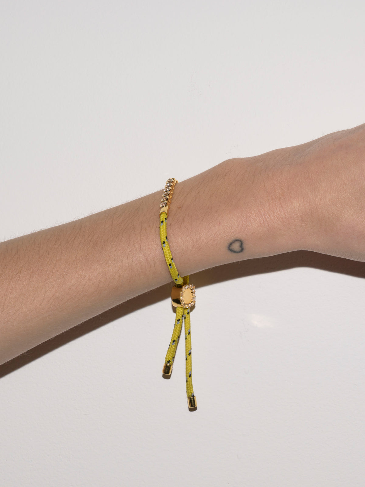 JAMES BEZEL JAUNE PARACORD BRACELET, GOLD