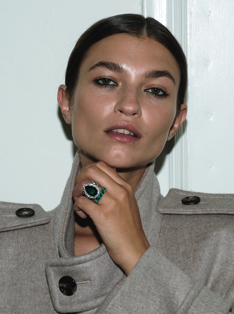 BARTLETT, LAB-GROWN YELLOW SAPPHIRE RING