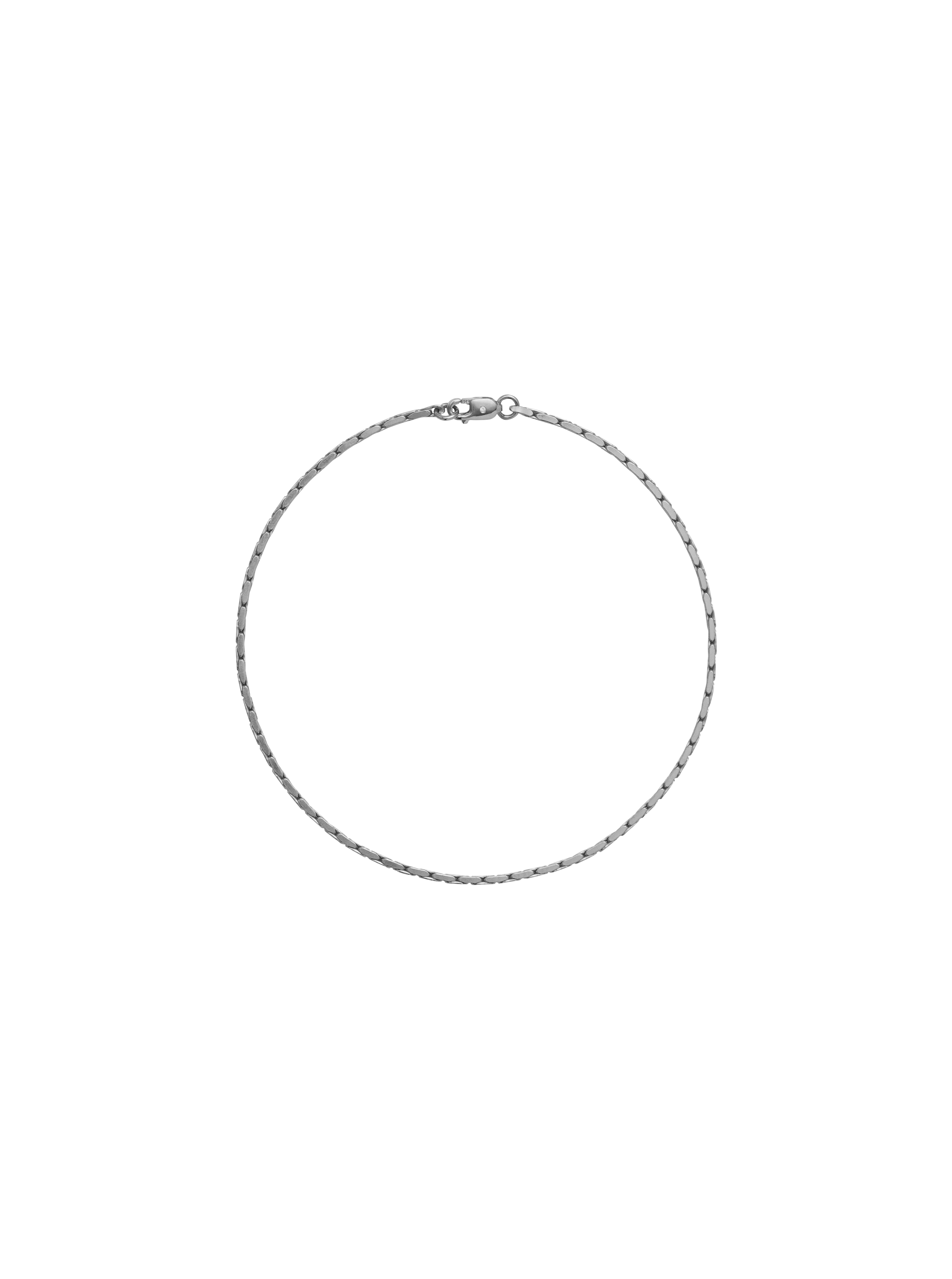 LINNEA ANKLET WITH LAB DIAMOND ACCENT